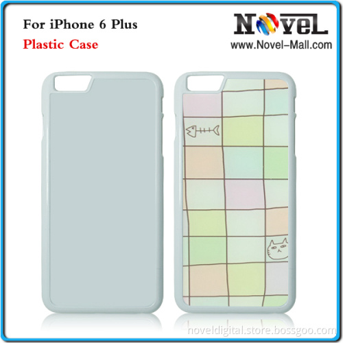 New 2D Sublimation Plastic Cell Phone Case for iPhone6+